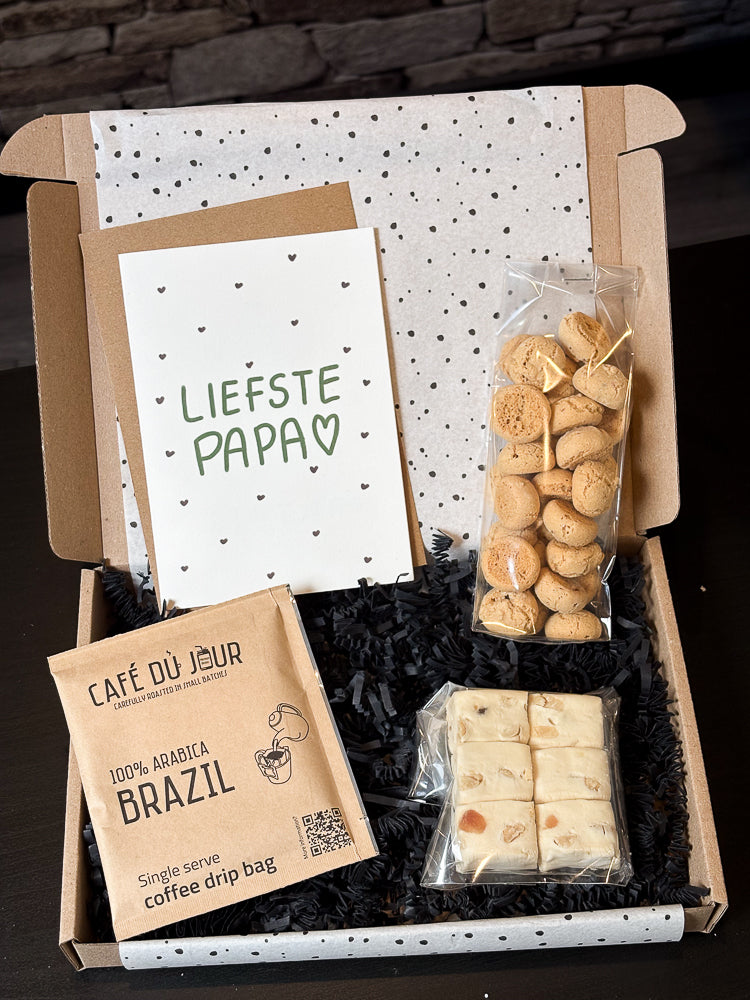 Vaderdagcadeau pakket Koffie moment