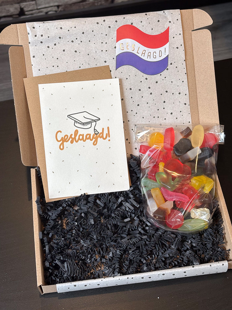 Geslaagd Cadeaupakket