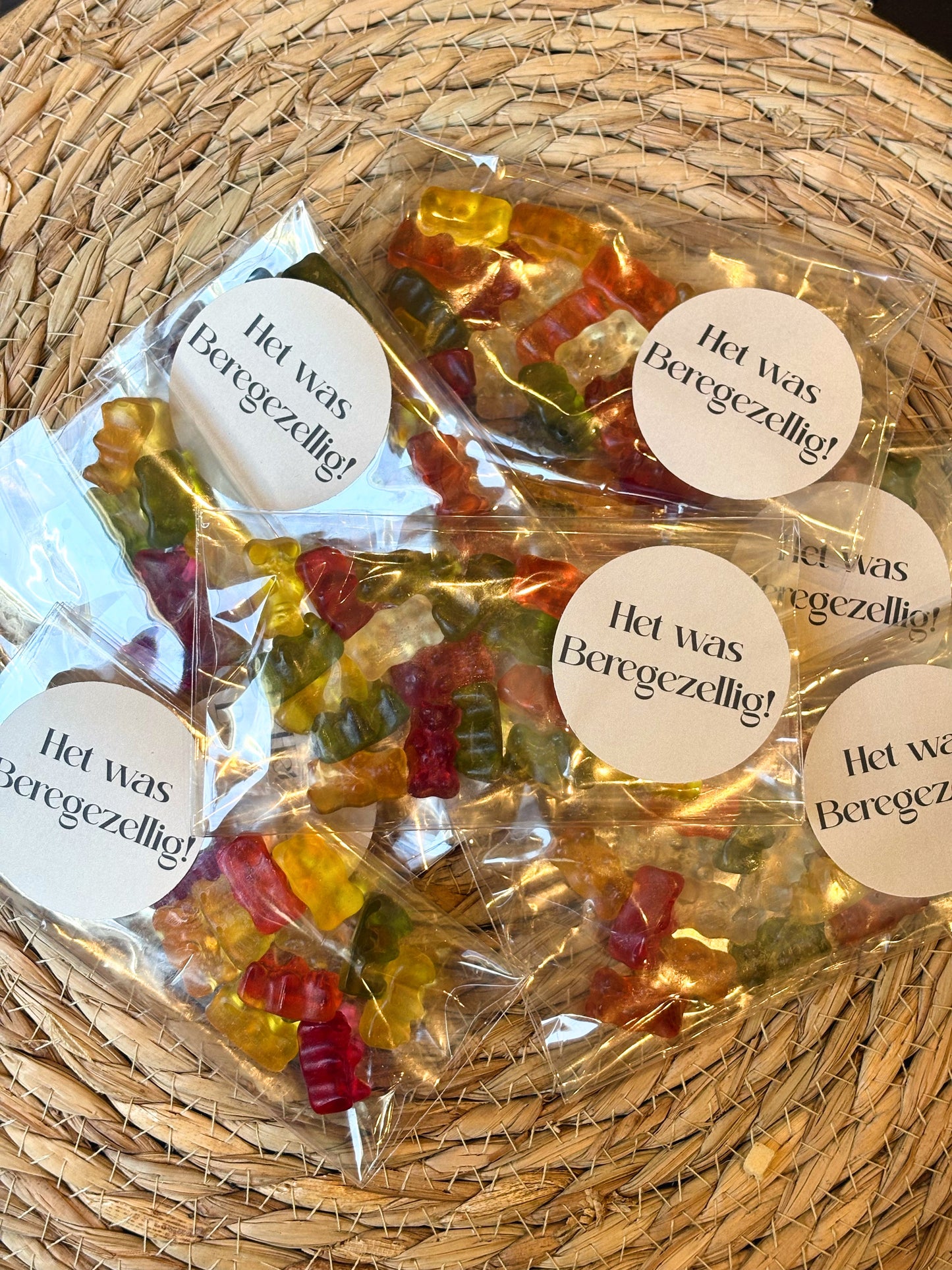 Traktatie Afscheid 'Het was Beregezellig' 🐻