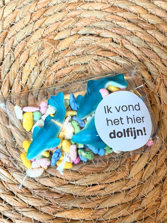 Traktatie Afscheid Ik vond het hier Dolfijn🐬