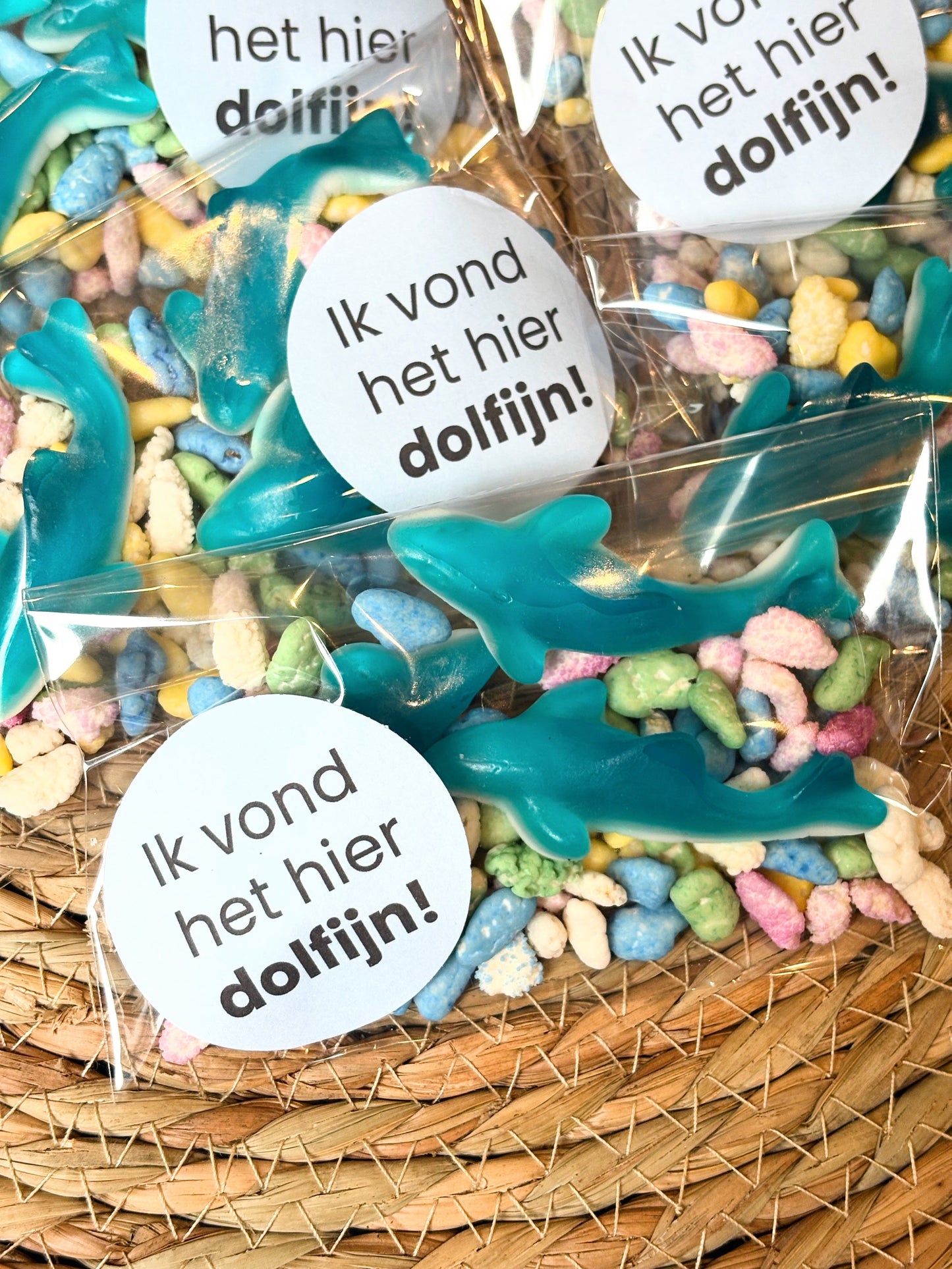 Traktatie Afscheid Ik vond het hier Dolfijn🐬