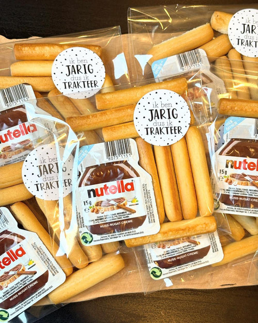 Traktatie Nutella cupjes
