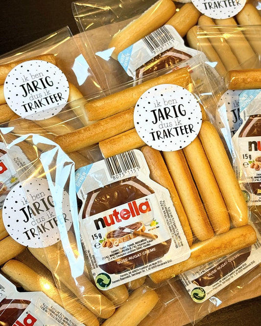 Traktatie Nutella cupjes
