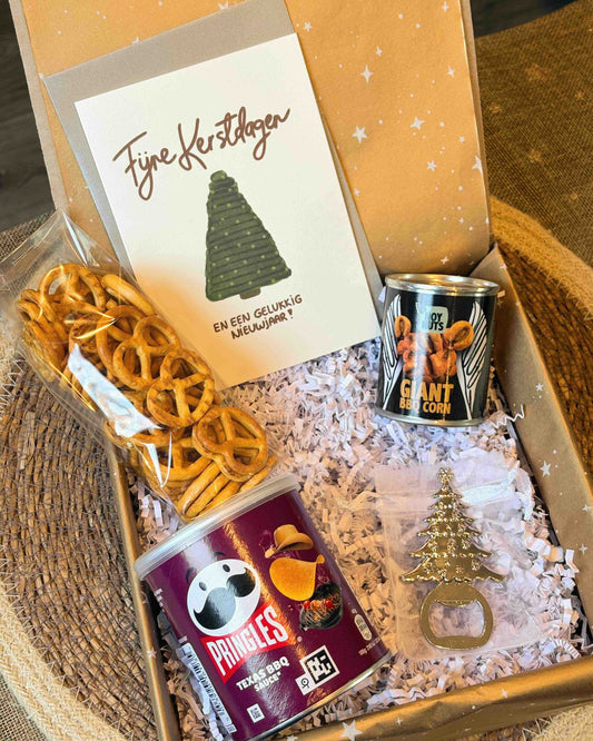 borrel kerstpakket mannen