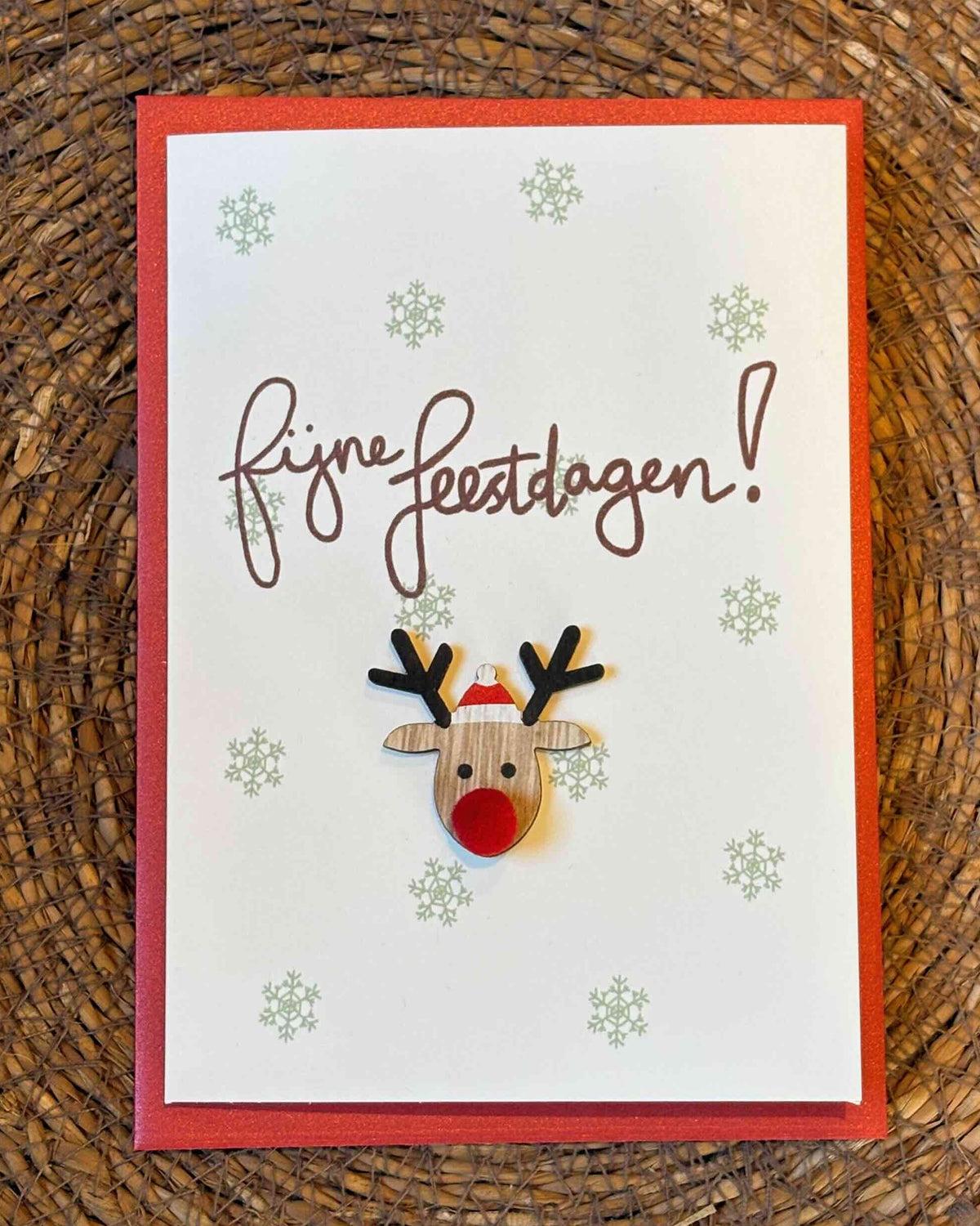 Christmas card Snow globe