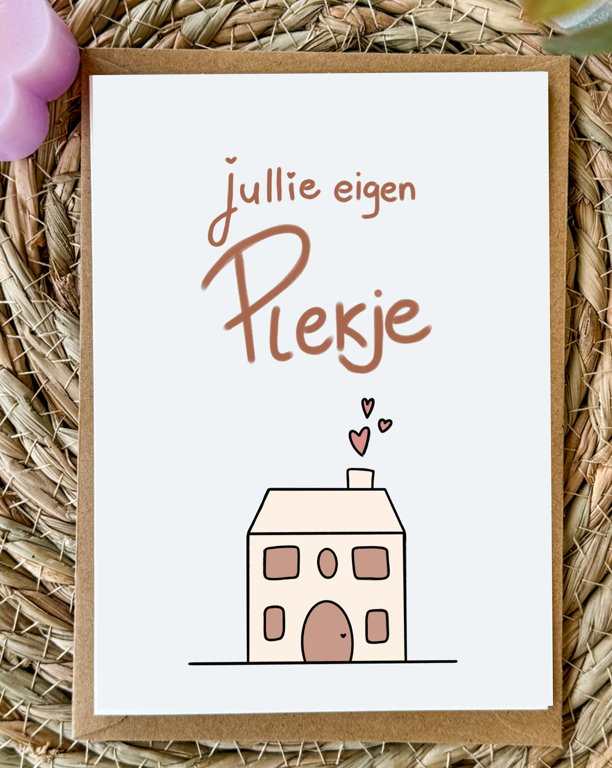 Wenskaart Jullie eigen plekje