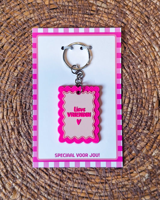 Sleutelhanger Lieve Vriendin 