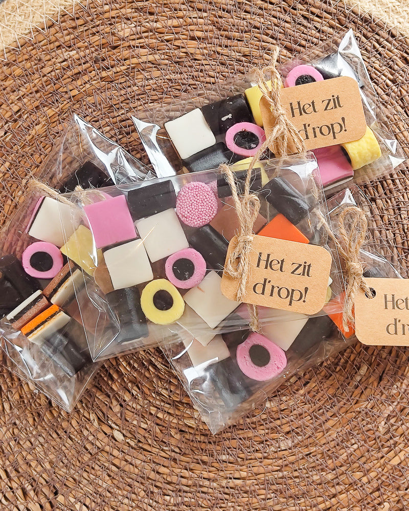 Traktatie afscheid Het zit d'rop!