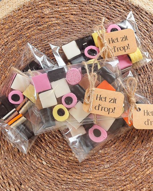 Traktatie afscheid Het zit d'rop!