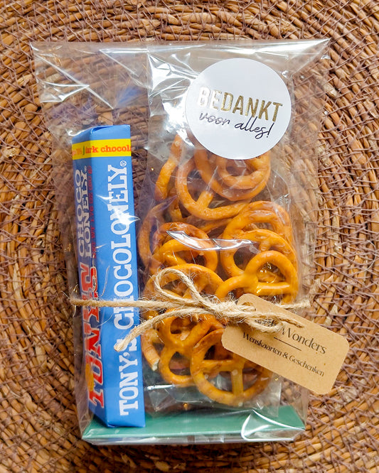 bedankt cadeautje man
