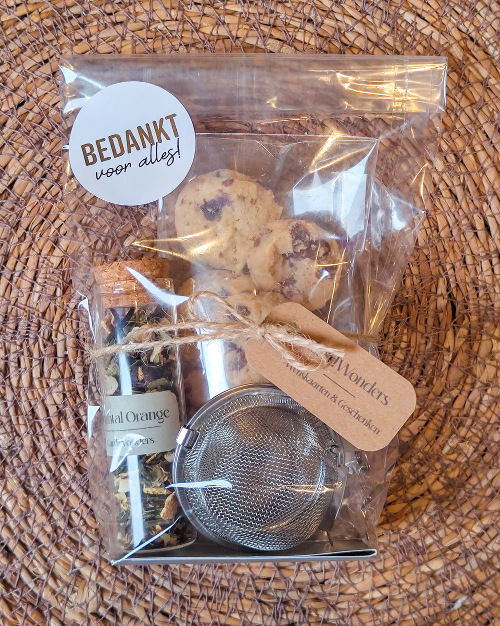 bedanktcadeautje thee zorgpersoneel 