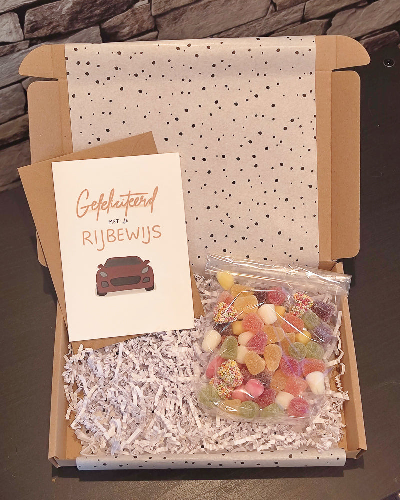 brievenbus cadeau rijbewijs