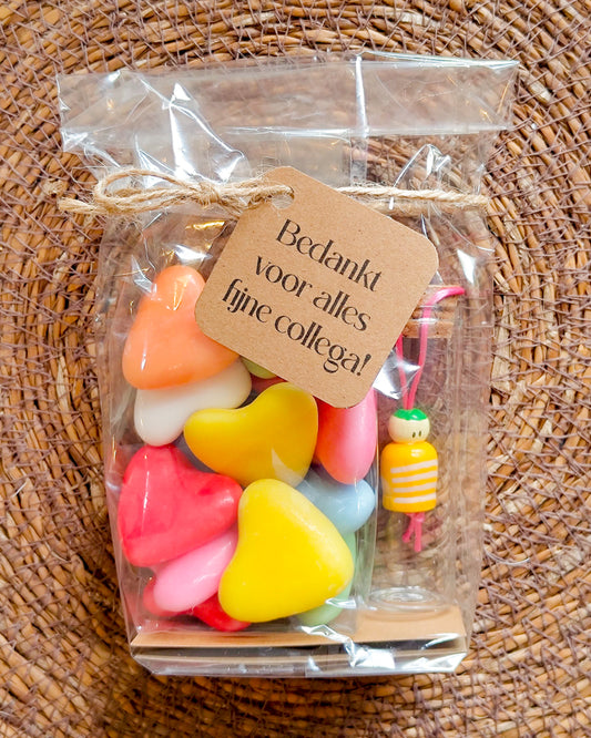 kleine bedankjes voor collega's