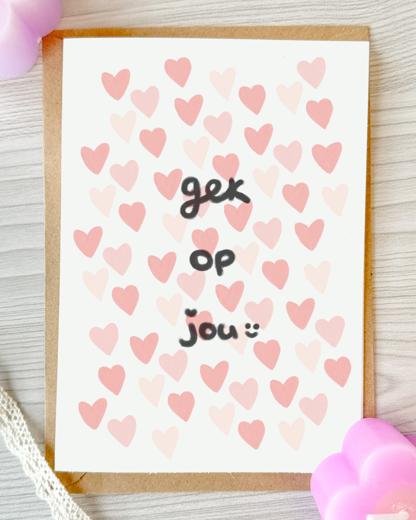 valentijnskaart versturen gek op jou